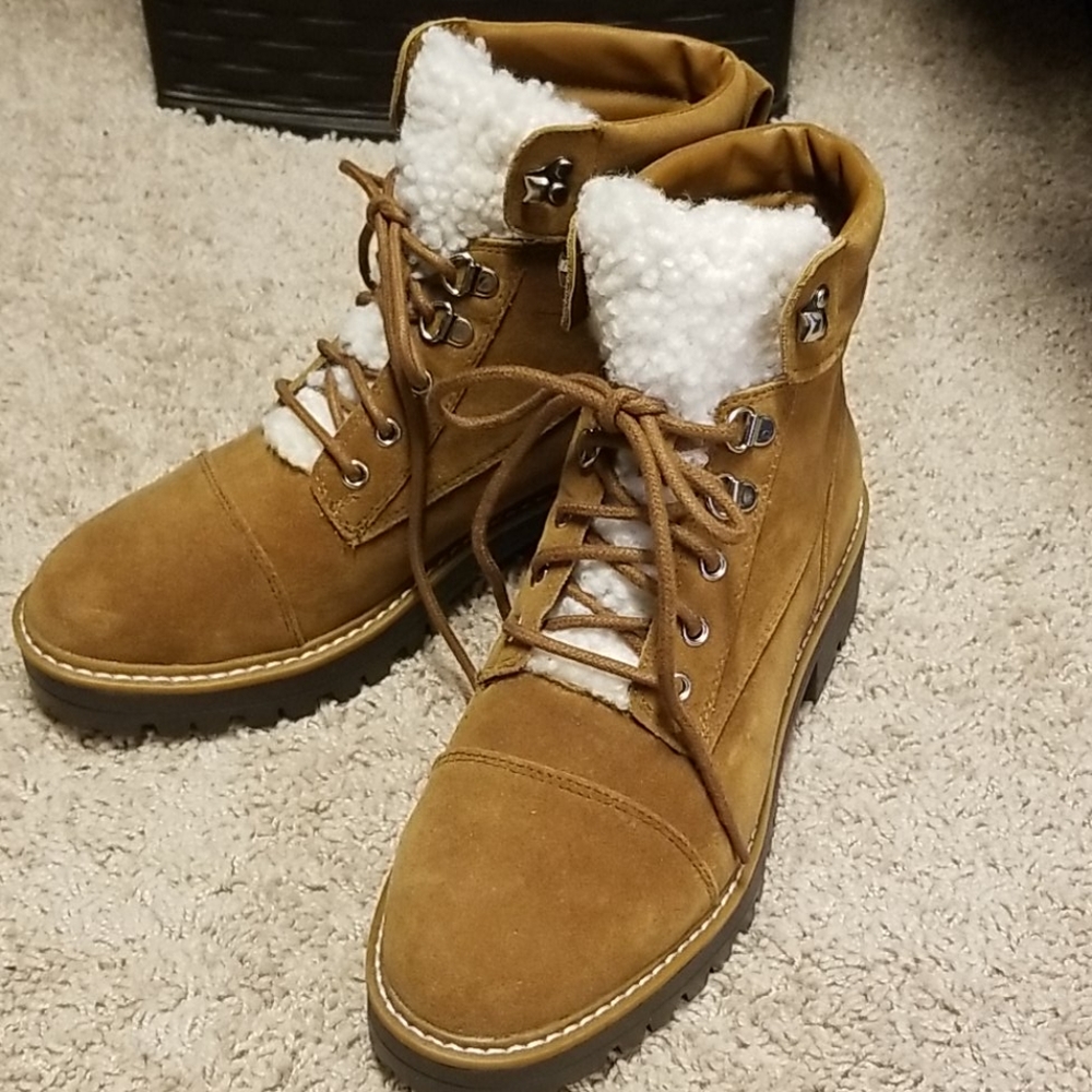 Time and Tru Combat Boots